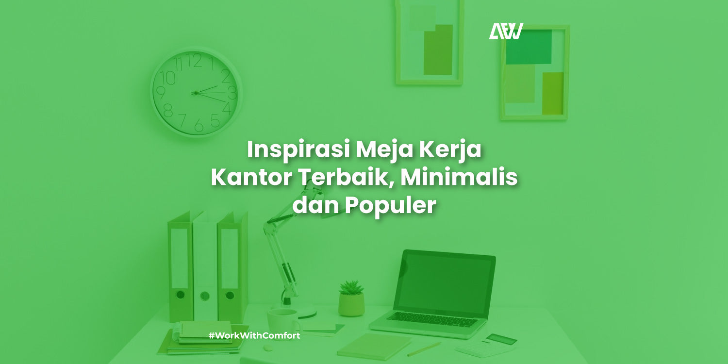 inspirasi meja kerja kantor