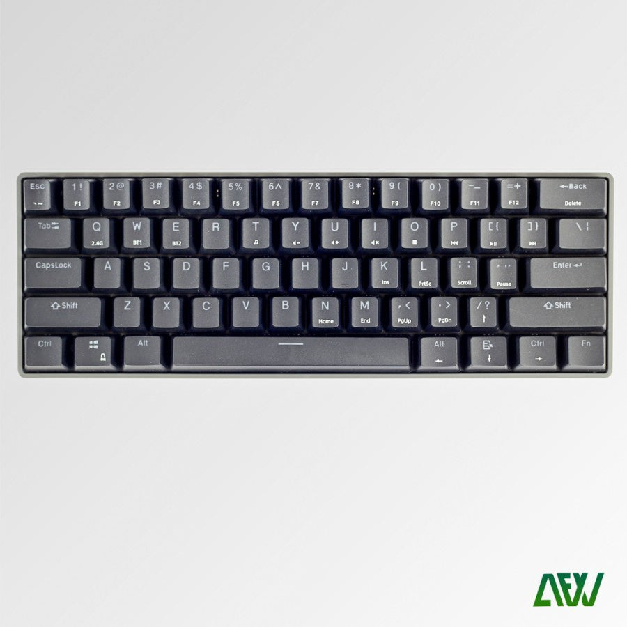 METOO Keyboard Gaming Wireless Mechanical GK61 ALL FOR WORK