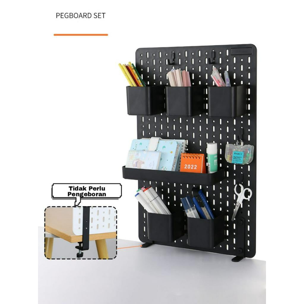 KLEVE Pegboard Perforated Board Clamp on Perforated Board Storage Rack