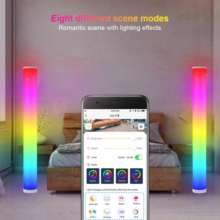 HARVEY RGB Floor Lamp Standing RGB Bluetooth Standing Floor Lamp