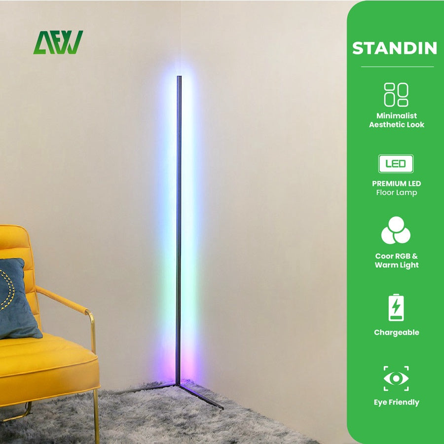 STANDIN Modern RGB Warm Standing Floor Lamp