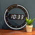 OLIF Modern Digital LED Wall Clock Electronic Clock Wall Table Clock