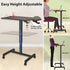 DYVON Standing Desk Portable Laptop Table Studying Portable Table on Wheels