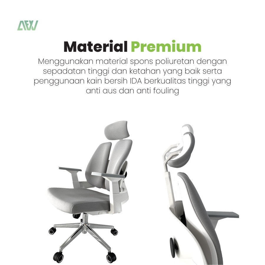 VYNTON Kursi Kerja Ergonomis Working Chair