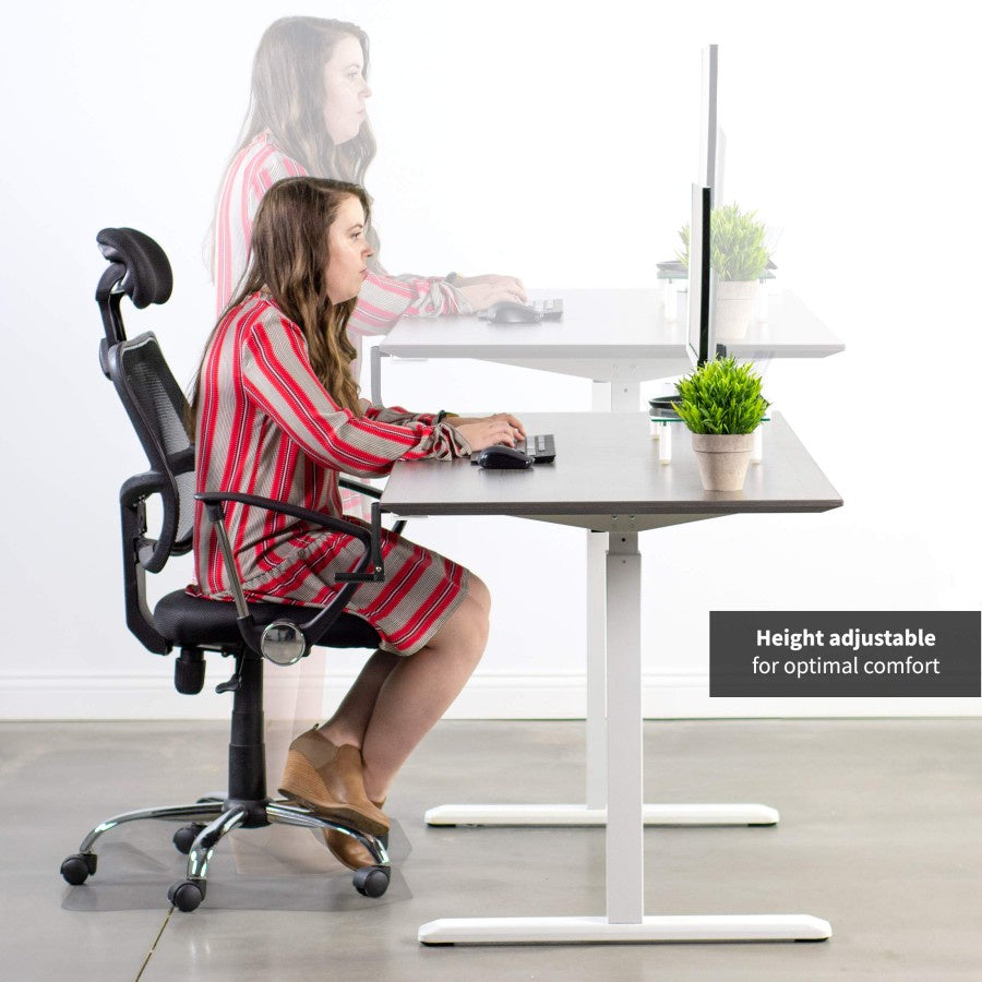 Kaki Meja Adjustable Meja Kerja Meja Belajar Standing Desk VICI AFW