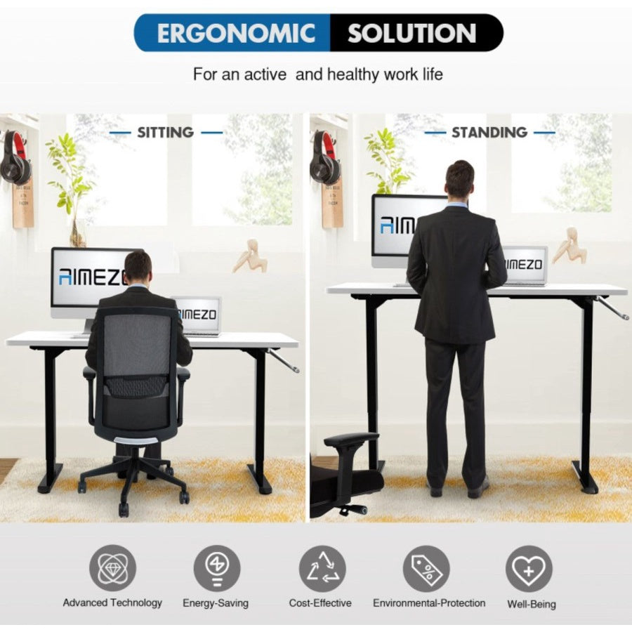 Kaki Meja Adjustable Meja Kerja Meja Belajar Standing Desk VICI AFW