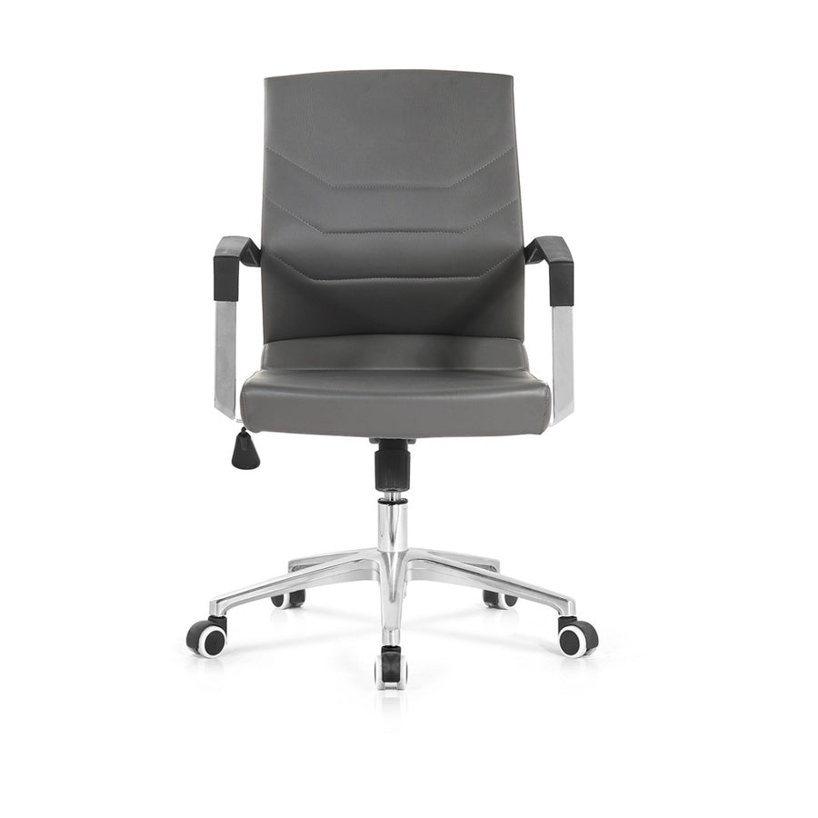 EYDEN Office Chair Leather Meeting Chair Ergonomic Director's Work Chair ALL FOR WORK