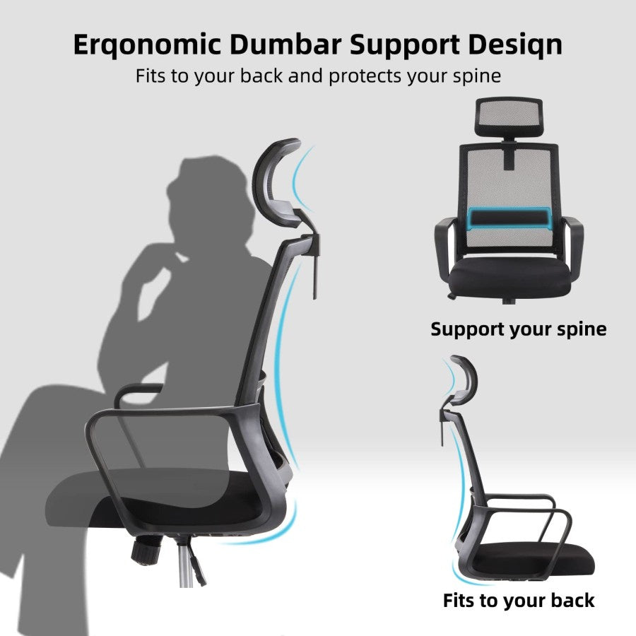 NEBULA Kursi Kerja Kantor Ergonomis Working Chair ALL FOR WORK