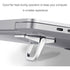 DEFER Laptop Cooling Stand Holder Portable Aluminium Dudukan Laptop