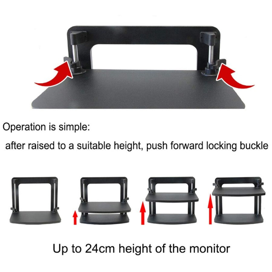 DOLIJIA Computer Desk Monitor Stand Laptop Stand Storage Rack