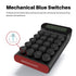 JUPITER Mechanical Calculator Button Business Office Digital Ergonomis