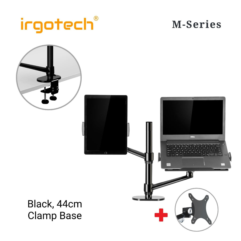 VALE Bracket Monitor TV LED Desk Mount Braket Stand Laptop Stand Dudukan Tablet 3in1