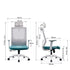 DETROIT Kursi Kerja Kantor Ergonomis Office Chair Staff ALL FOR WORK