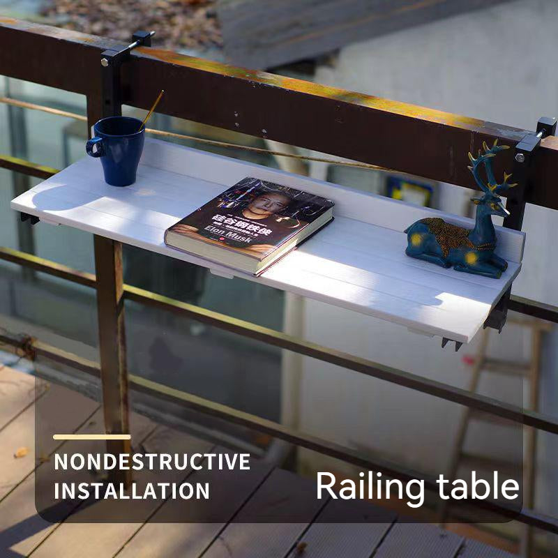 RALLY Folding Dining Table Balcony Hanging Work Table Coffee Table Clamp On