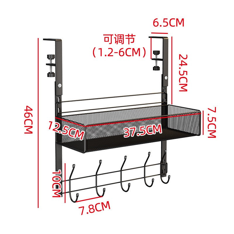 HUBELBOT Rak Serbaguna Under Desk Table Hanging Rak Basket Clamp