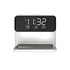 VYRGO Digital Desk Clock Wireless Charging Alarm Led Clock Desk Lamp