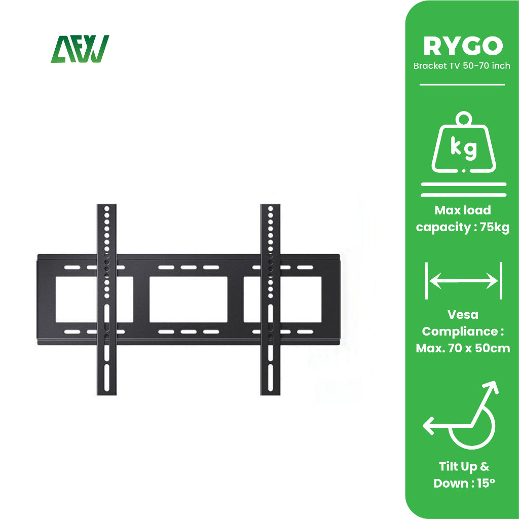 RYGO Bracket TV 50-70 inch TV Braket Dinding Universal Breket LCD LED