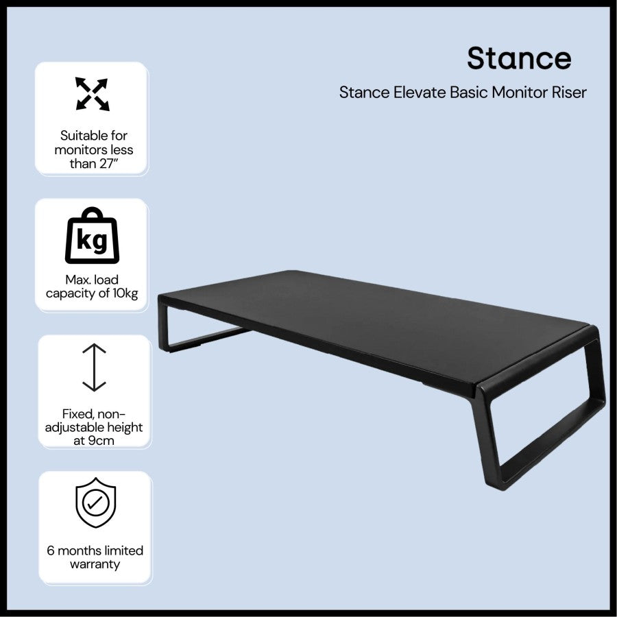 STANCE Monitor Stand Meja Laptop Meja Dudukan Komputer Desktop Storage