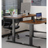 HOMELAND Electric Work Desk Package Office Standing Desk Work Chair