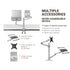 VALE LED TV Monitor Bracket Desk Mount Laptop Stand Bracket 3in1 Tablet Mount