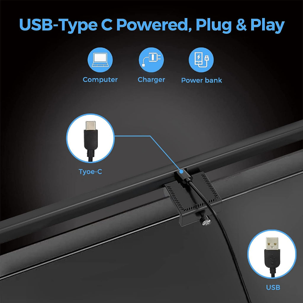 ALL FOR WORK LED Screenbar Monitor Light