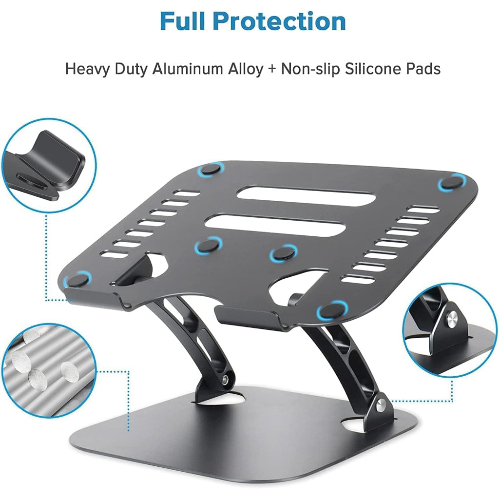 RONA Laptop Stand Tablet Universal Rotated Adjustable Alumunium