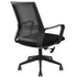 XAVIER Black Ergonomic Partition Staff Gaming Chair Office Work Chair