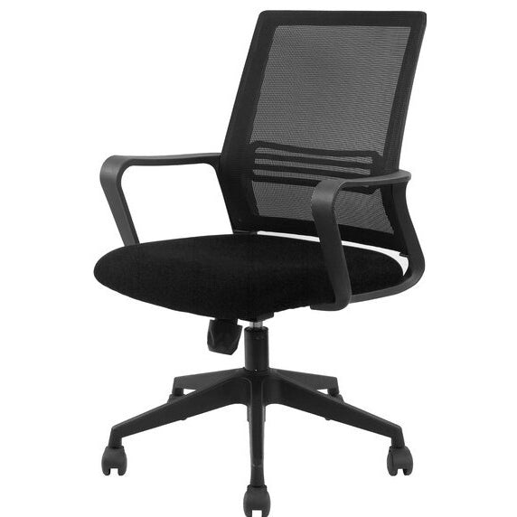 XAVIER Black Ergonomic Partition Staff Gaming Chair Office Work Chair