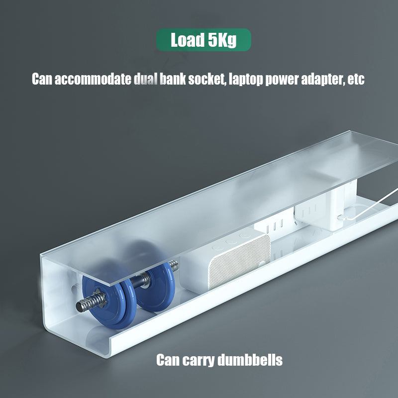 OFFO Cable Management Tray Socket Under Desk Cable Storage