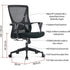 ERGOTECH Ergonomic Office Work Chair Staff Office Chair ALL FOR WORK