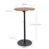 LINWOOD Adjustable Work Desk Stand Speaker Tripod Projector Multifunctional Side Table