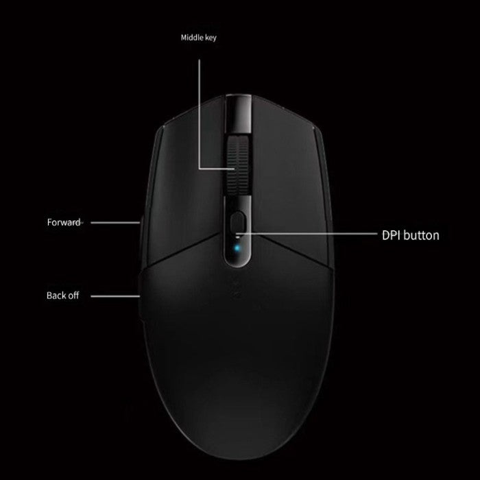 LIGHTSPEED Mouse Wireless Gaming Mouse Ultra G304 Sensor 12K DPI