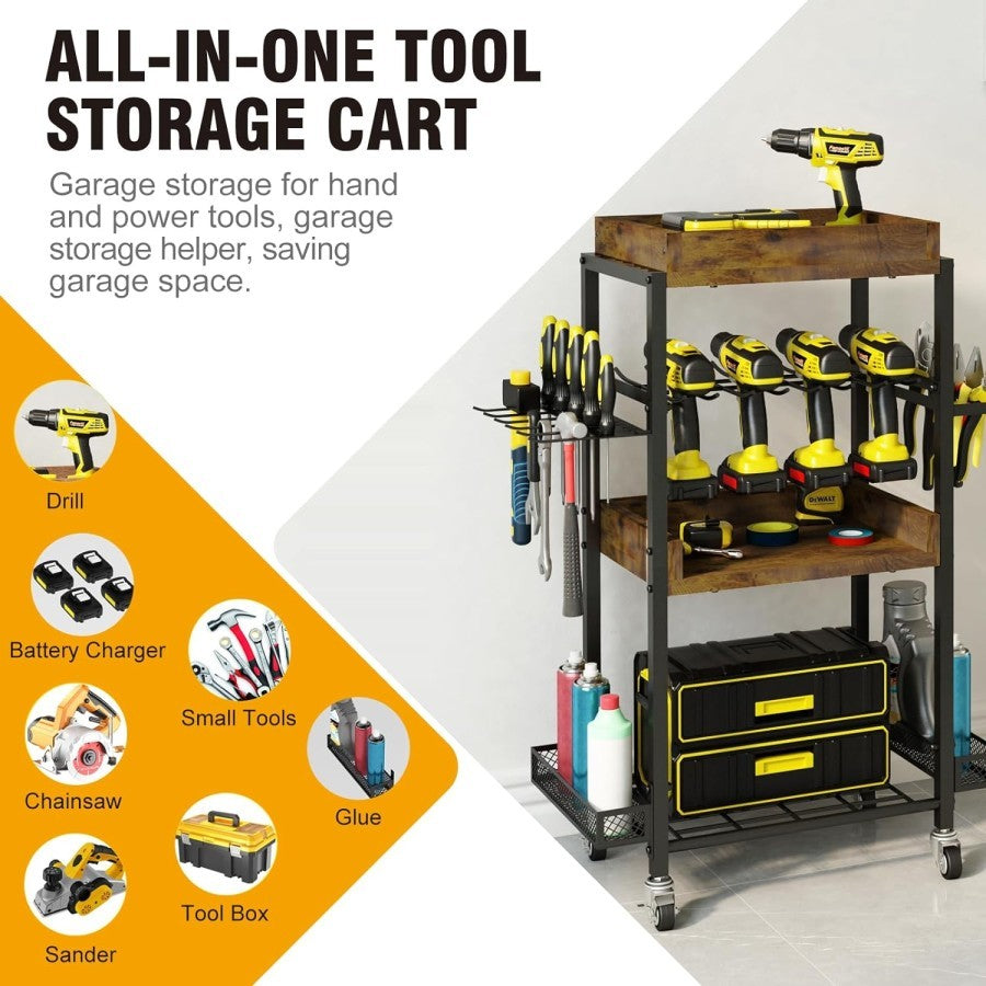 Tools Organizer / Rack Serbaguna Pertukangan Multi-Layer Rack Iron AF