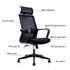 MYRA Kursi Kantor Kursi Kerja Staff Ergonomis Office Chair Direktur