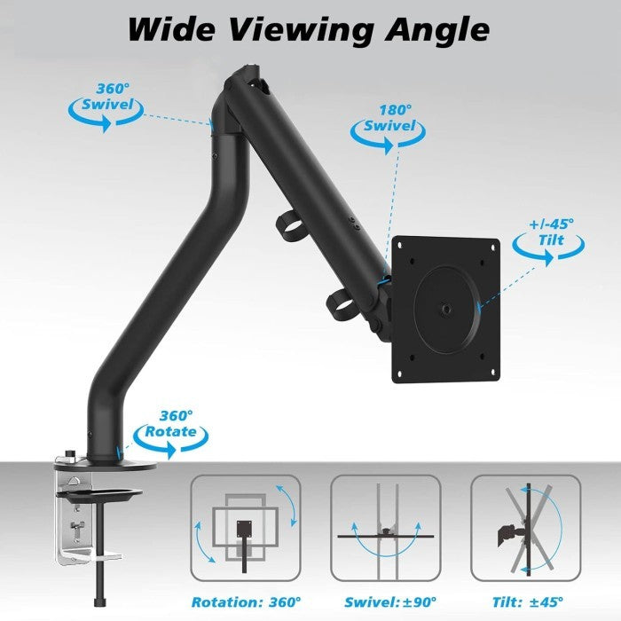 Liftable Bracket Monitor PISTON 17-32 Inch Telescopic Computer Monitor