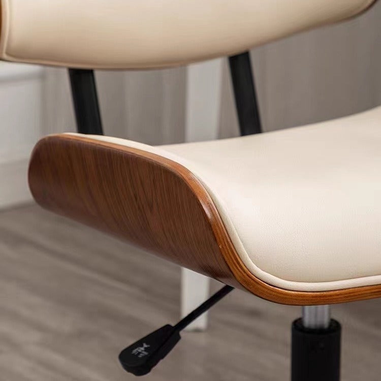 Kursi Kerja Kayu Kursi Kantor Minimalis Wooden Office Chair ALVARO