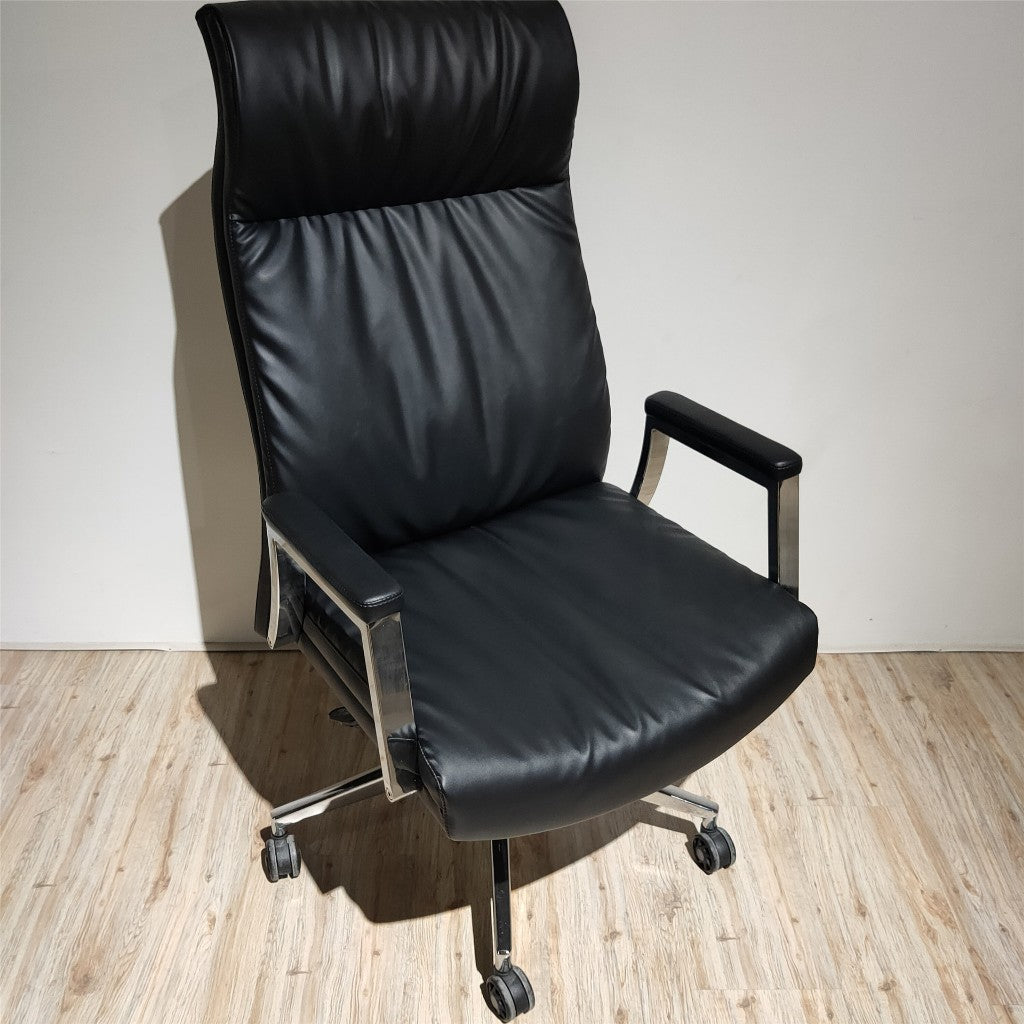 KENEDY Director's Office Chair Leather Work Chair Boss Director Chair