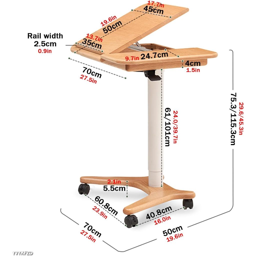 UPLIFT Meja Laptop Kasur Portable Meja Kerja Adjustable Standing Desk