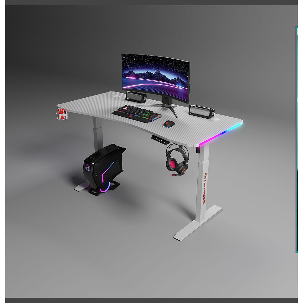 LEGION Standing Desk Electric RGB Meja Gaming Kerja Adjustable Gaming