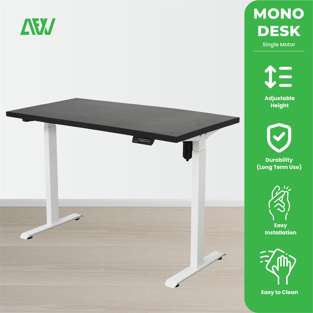 Adjustable Electric Table Legs Electric Working Gaming Desk ALL FOR WORK - Single Desk 2791