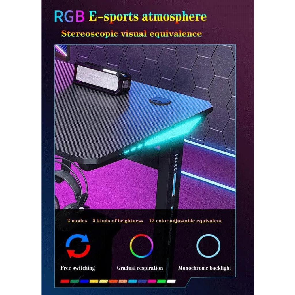 LEGION Standing Desk Electric RGB Meja Gaming Kerja Adjustable Gaming