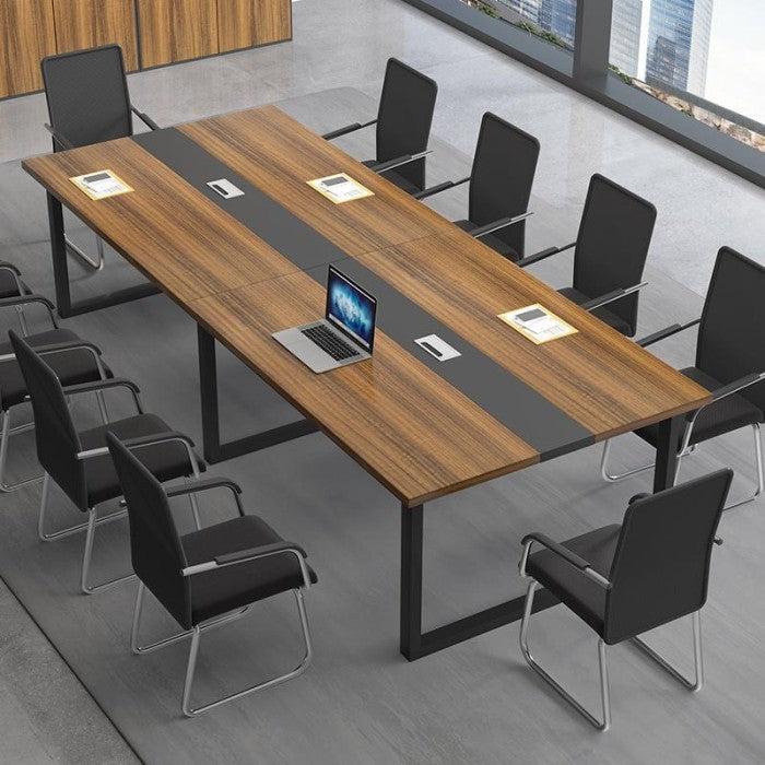 Large Minimalist Meeting Table BAYERN Solid HPL Meeting Desk Meeting Table