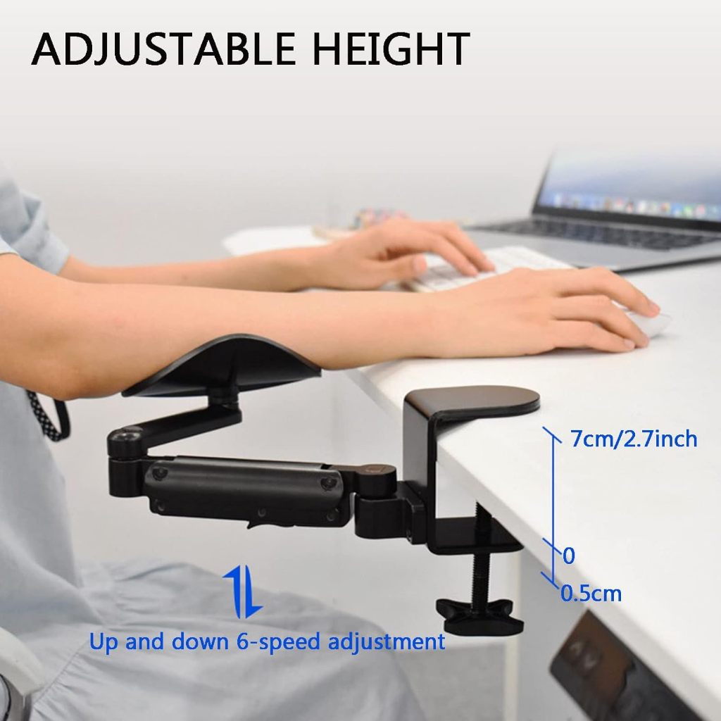 OZEN Computer Arm Rest Cushion Armrest Desk Mouse Wrist Pad Wrist Rest