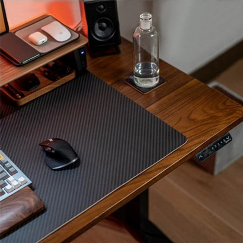 Mousepad Carbon Fiber - Double Sided Mat Mousepad Computer CORK