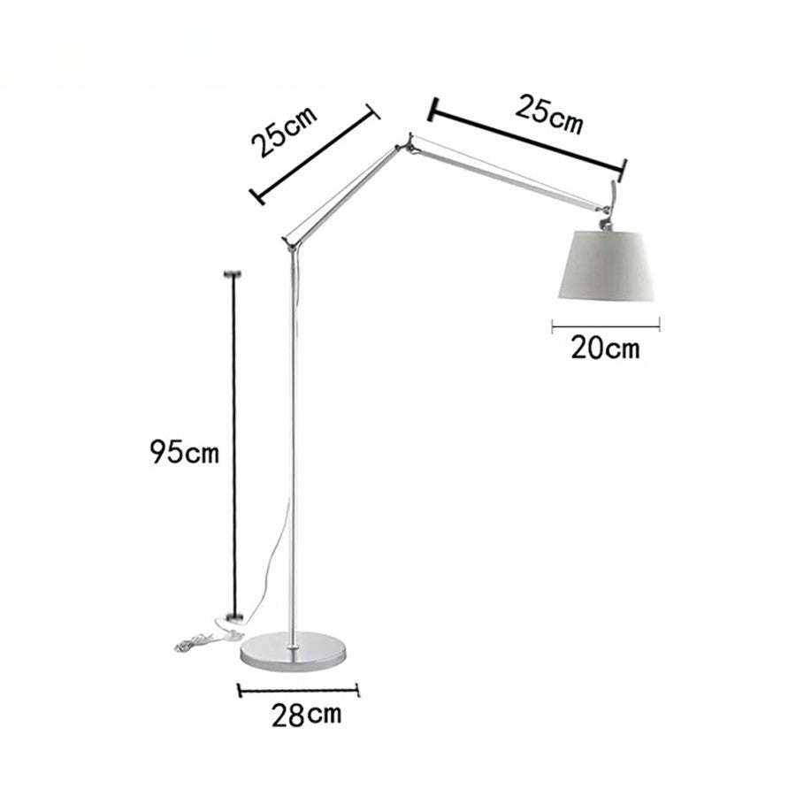 MINERVA Lampu Sudut Berdiri Modern With Remote Control Classic Vintage