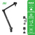 MAX Desk Mic Stand Clamp Microphone Holder Boom Arm Microphone Suspension