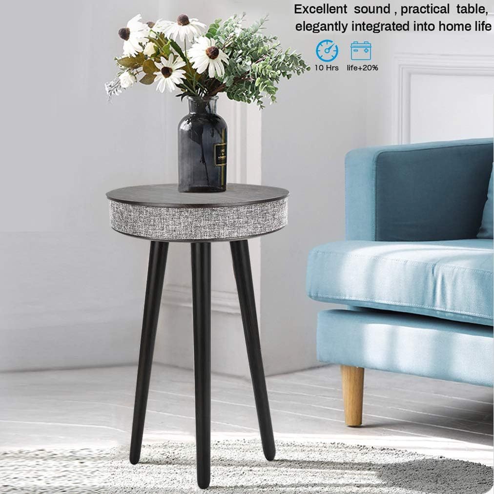 TROYKA Coffee Table Speaker Bluetooth Meja Wireless Charging Minimalis