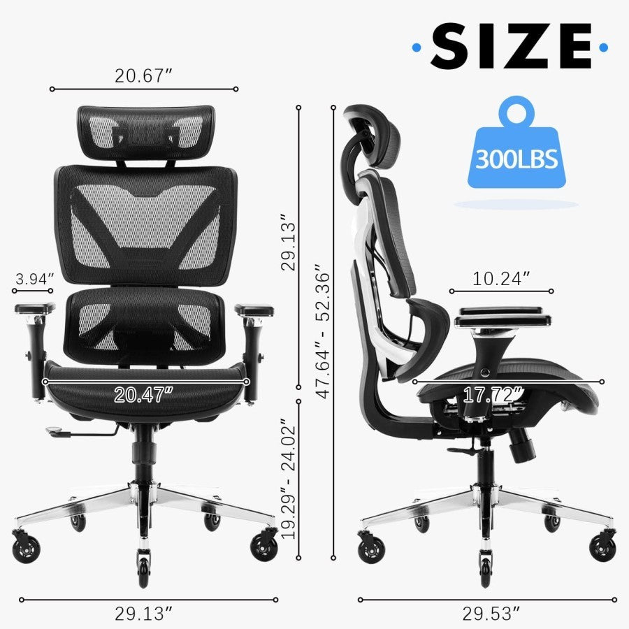 ERGO-PRO Ergonomic Chair Kursi Ergonomis Kursi Kerja Kantor Gaming AF