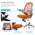 SEATZO Kursi Kerja Kantor Ergonomic Office Chair Lumbar Support