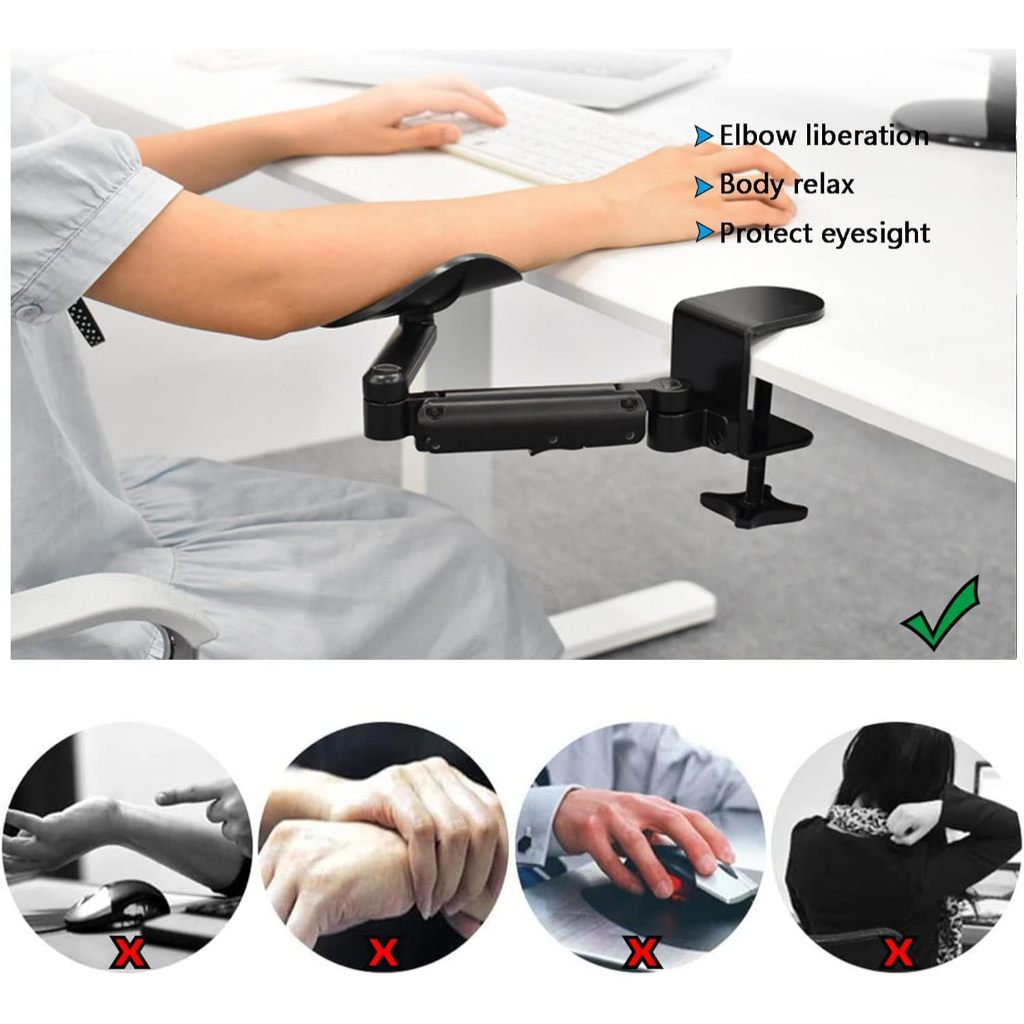 OZEN Computer Arm Rest Bantal Sandaran Tangan Meja Mouse Wrist Pad Wrist Rest